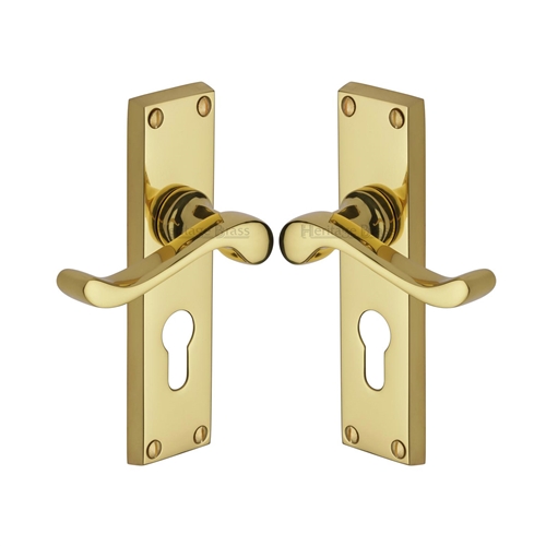 Bedford Door Handle on Plate