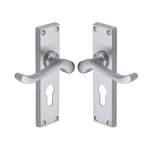 Bedford Door Handle on Plate
