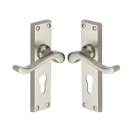 Bedford Door Handle on Plate