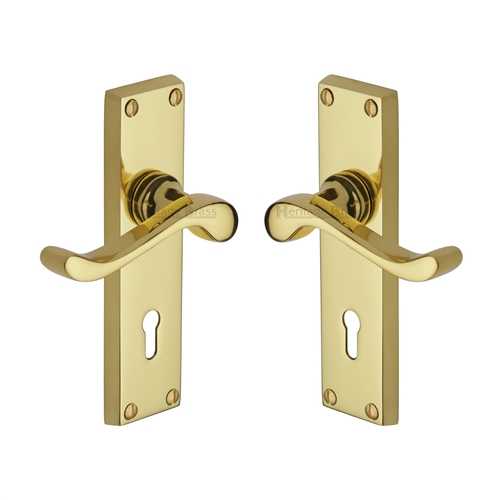 Bedford Door Handle on Plate
