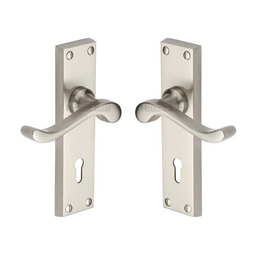 Bedford Door Handle on Plate
