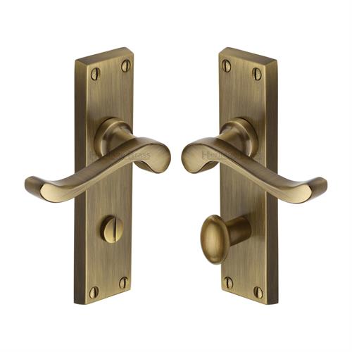 Bedford Door Handle on Plate