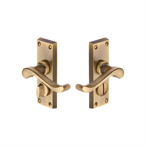 Bedford Short Door Handle on Plate