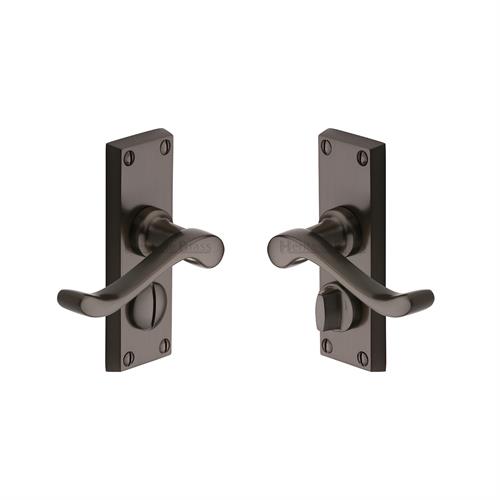 Bedford Short Door Handle on Plate