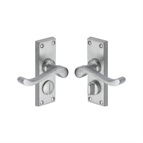 Bedford Short Door Handle on Plate