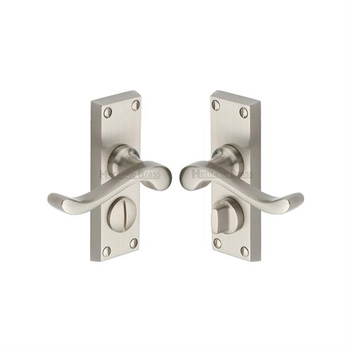 Bedford Short Door Handle on Plate