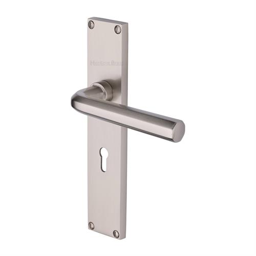 Octave Door Handle on 200mm Plate