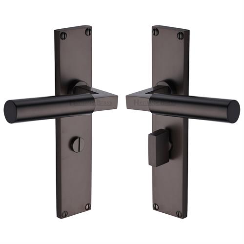 Bauhaus Door Handle on 200mm Plate