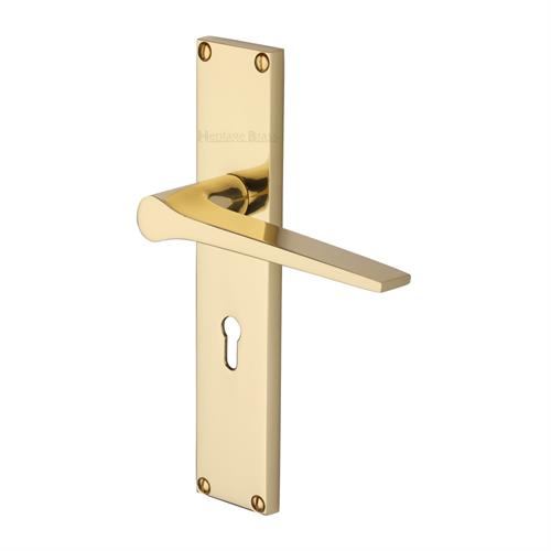 Gio Door Handle on 200mm Plate
