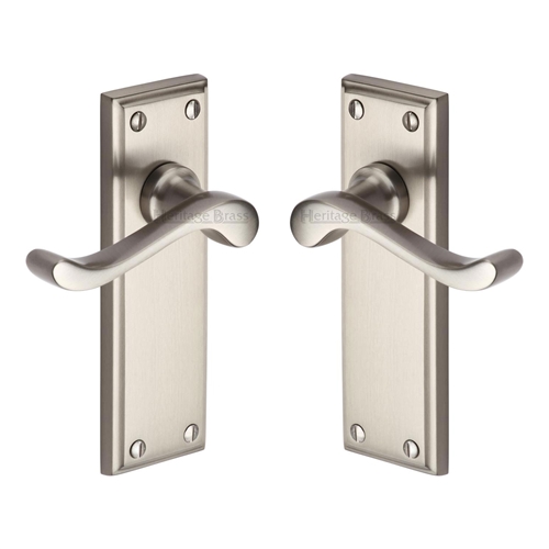 Edwardian Door Handle on Plate