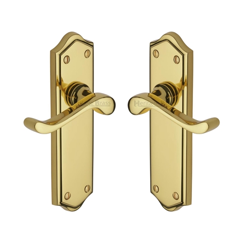 Buckingham Door Handle on Plate