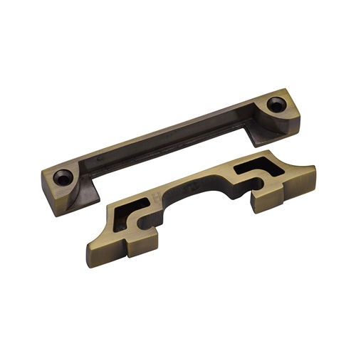 Tubular Latch Rebate Kit in Antique Brass