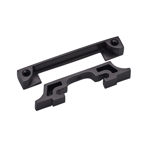 Tubular Latch Rebate Kit in Matt Bronze