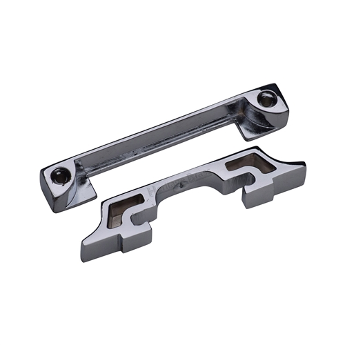 Tubular Latch Rebate Kit in Polished Chrome