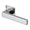 Door Handles on Square Rose