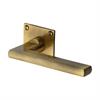 Door Handles on Square Rose