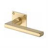 Door Handles on Square Rose