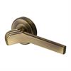 Door Handles on Round Rose