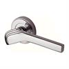 Door Handles on Round Rose