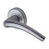 Door Handles on Round Rose