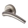 Door Handles on Round Rose