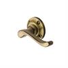 Door Handles on Round Rose