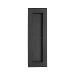 Rectangular Flush Pull - C1855 in Matt Black