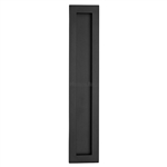 Rectangular Flush Pull - C1855 in Matt Black