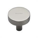 Knurled Disc Cabinet Knob