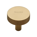Knurled Disc Cabinet Knob
