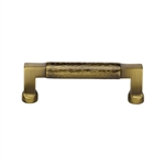 Hammered Bauhaus Cabinet Pull