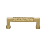 Hammered Bauhaus Cabinet Pull