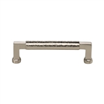 Hammered Bauhaus Cabinet Pull
