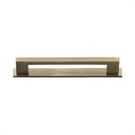 Metro Cabinet Pull Handle with Plate
