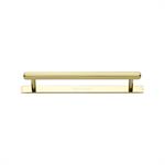 Hexagonal Cabinet Pull Handle with Plate