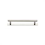 Hexagonal Cabinet Pull Handle with Plate