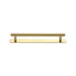 Knurled Cabinet Pull Handle with Plate