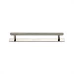 Knurled Cabinet Pull Handle with Plate