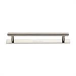 Knurled Cabinet Pull Handle with Plate