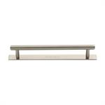 Knurled Cabinet Pull Handle with Plate