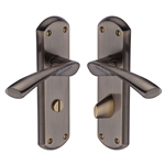Atlanta Door Handle on Plate