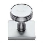 Venetian Cabinet Knob with Square Backplate