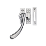 Lockable Casement Window Fastener Ball Design  in Satin Chrome