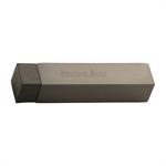 Square Wall Mounted Door Stop in Matt Bronze