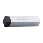 Square Wall Mounted Door Stop in Satin Chrome
