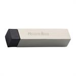 Square Wall Mounted Door Stop in Satin Nickel
