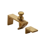 Heritage Brass Counter Flap Catch in Satin Brass