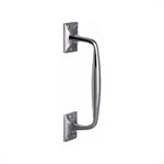 Door Pull Handle Offset in Polished Chrome
