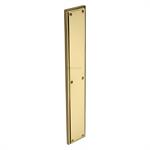 Heritage Brass Fingerplate in Polished Brass