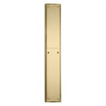 Heritage Brass Fingerplate in Satin Brass